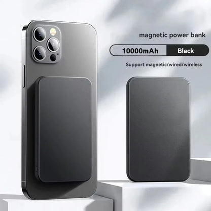 Snap and charge. Magnetic power bank . 50000mAh  Wireless Beast.