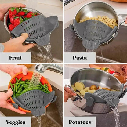 Clip-on Pot Strainer - The Kitchen Gadget You Didn't Know You Need