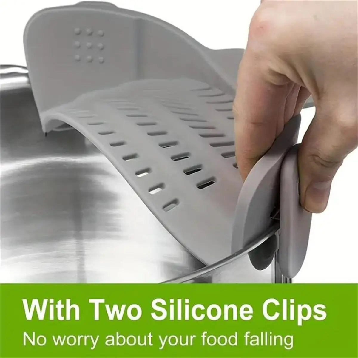 Clip-on Pot Strainer - The Kitchen Gadget You Didn't Know You Need