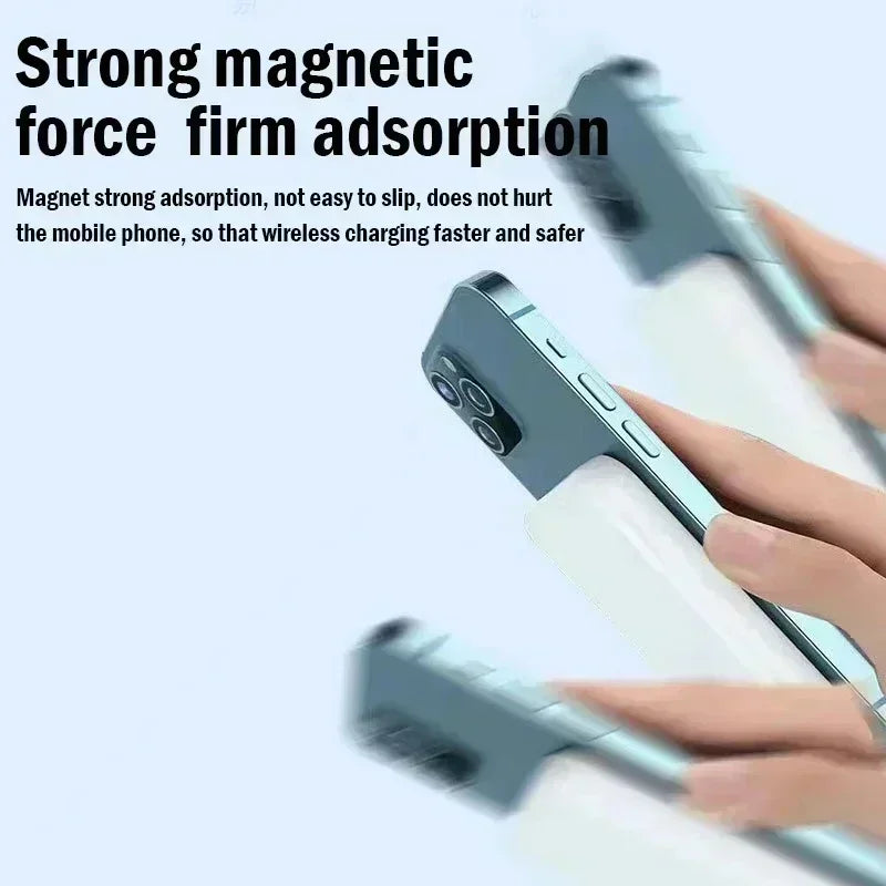 Snap and charge. Magnetic power bank . 50000mAh  Wireless Beast.